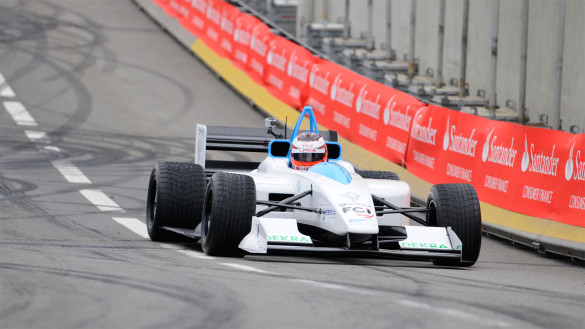 Formel E im Olympia Park London Formel E im Olympia Park London