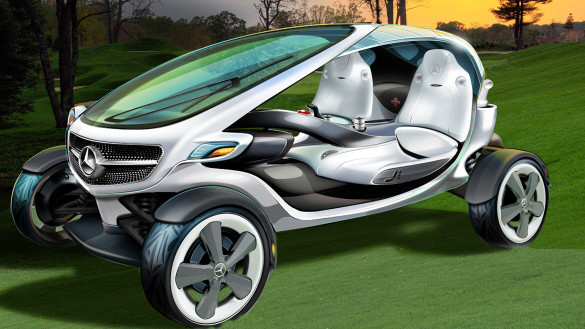 Mercedes Vision Golf Cart Mercedes Vision Golf Cart