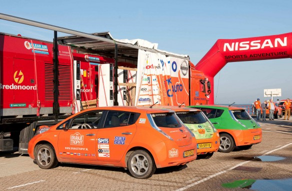 Nissan Leaf Oranje Trophy Nissan Leaf Oranje Trophy