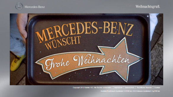 SLS AMG Electric Drive in der Weihnachtsbäckerei