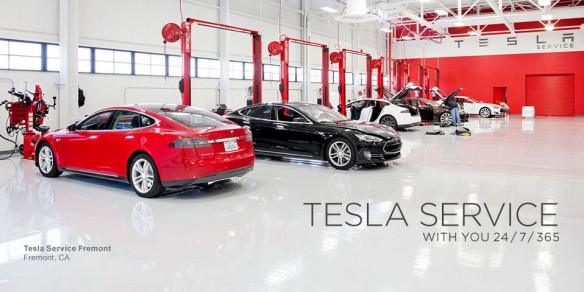 Tesla Model S Service Kosten, selbständiges Anfahren als Option Tesla Model S Service Kosten, selbständiges Anfahren als Option
