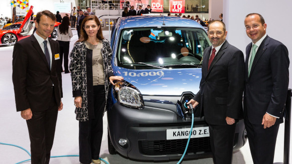 Renault verkauft 10.000. Kangoo Z.E. Renault verkauft 10.000. Kangoo Z.E.