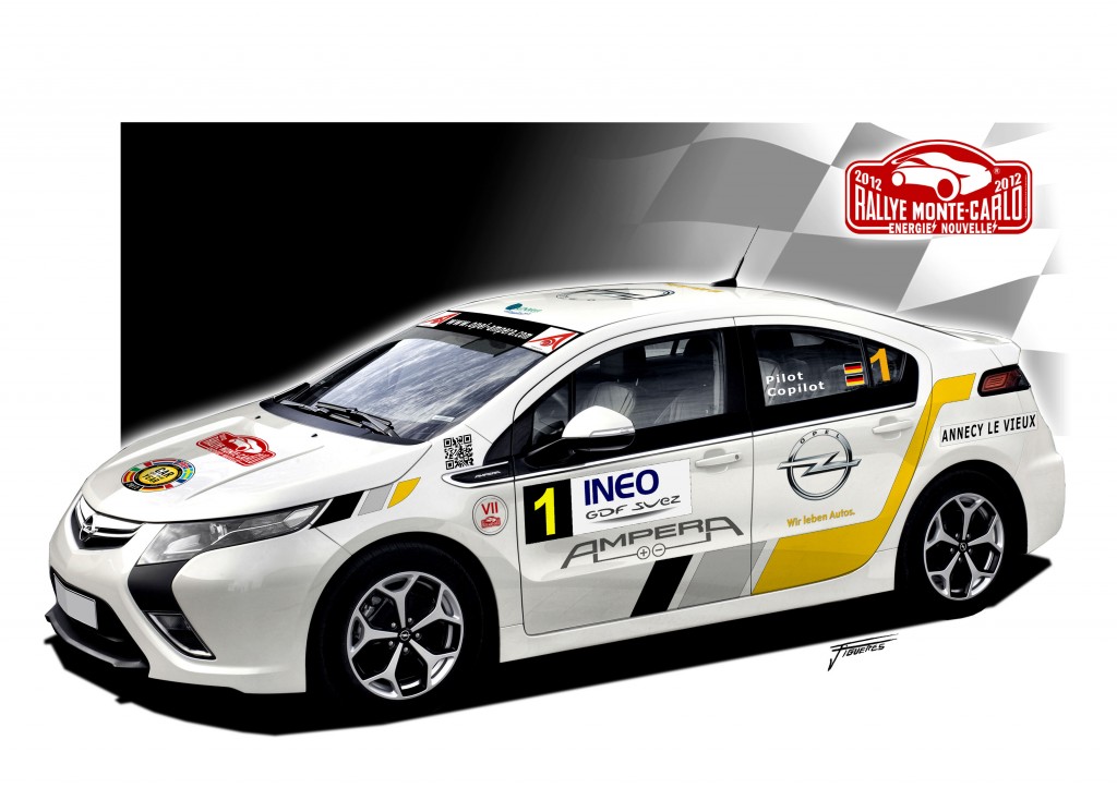 Opel Ampera Rallye Monte Carlo Opel Ampera Rallye Monte Carlo
