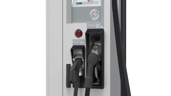 ABB Terra SC Duo AC DC Schnellladestation ABB Terra SC Duo AC DC Schnellladestation