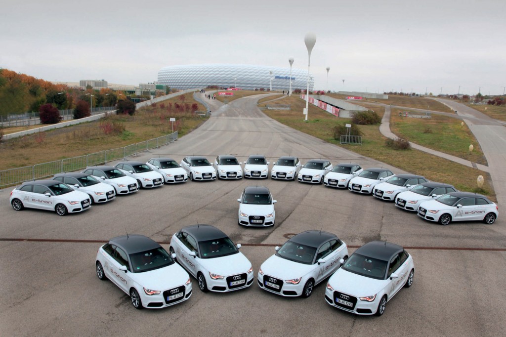 Pilotprojekt München Audi A1 e-tron