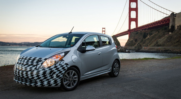 Chevrolet Spark EV mit Combo Schnellladung Chevrolet Spark EV mit Combo Schnellladung