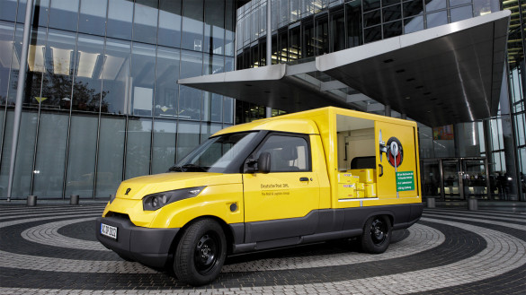 Deutsche Post testet StreetScooter Elektro-Transporter Deutsche Post testet StreetScooter Elektro-Transporter