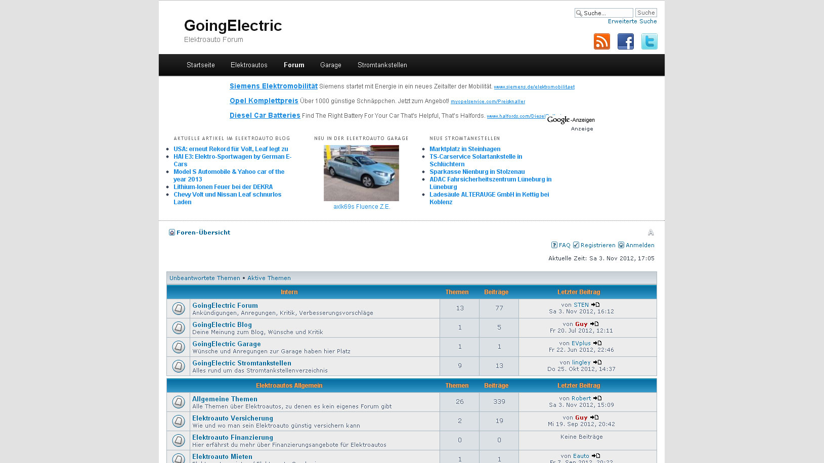 Elektroauto Forum: Die aktuelle Themen Elektroauto Forum: Die aktuelle Themen