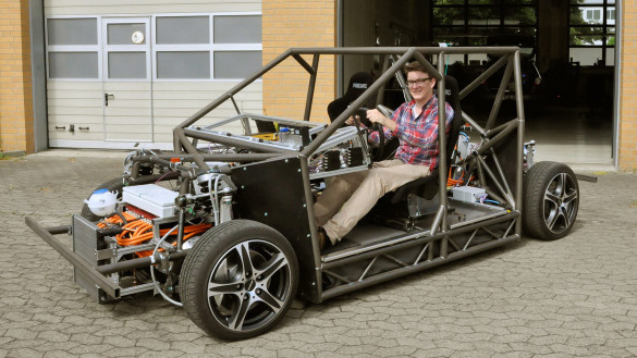Elektroauto 'Mobile' der TU Braunschweig Elektroauto 'Mobile' der TU Braunschweig