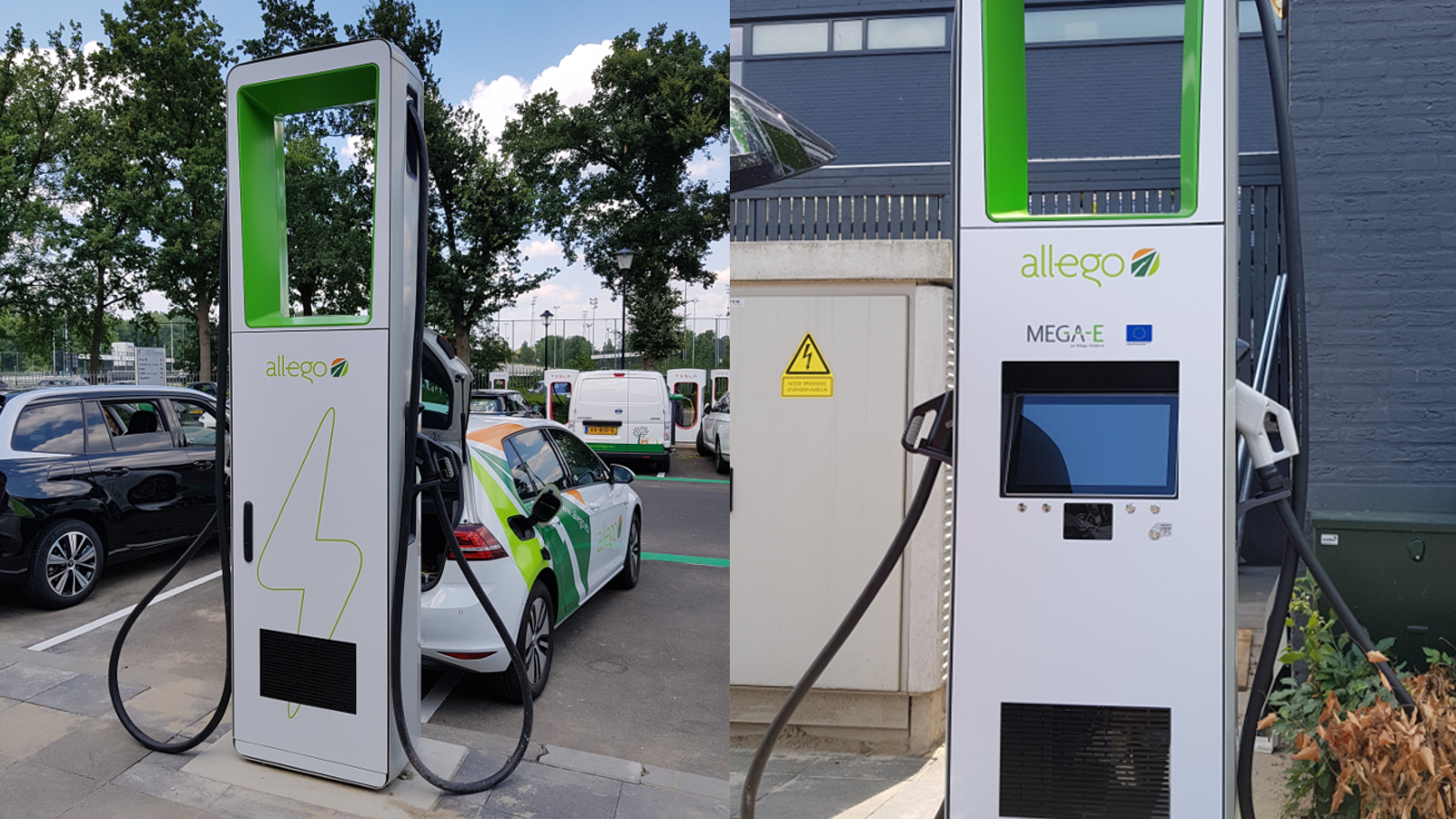 Allego eröffnet ersten MEGA-E Standort in Eindhoven Allego eröffnet ersten MEGA-E Standort in Eindhoven