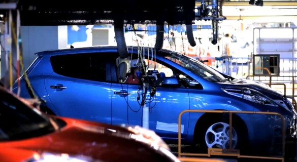 Nissan Leaf Produktion Tennessee Nissan Leaf Produktion Tennessee