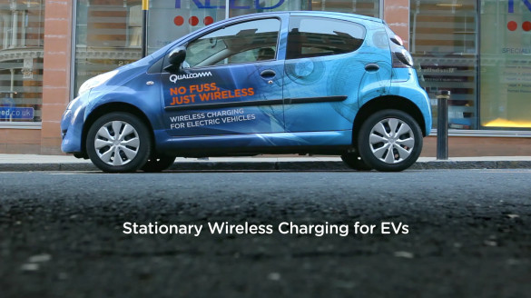 Qualcomm Elektroauto schnurlos laden Qualcomm Elektroauto schnurlos laden