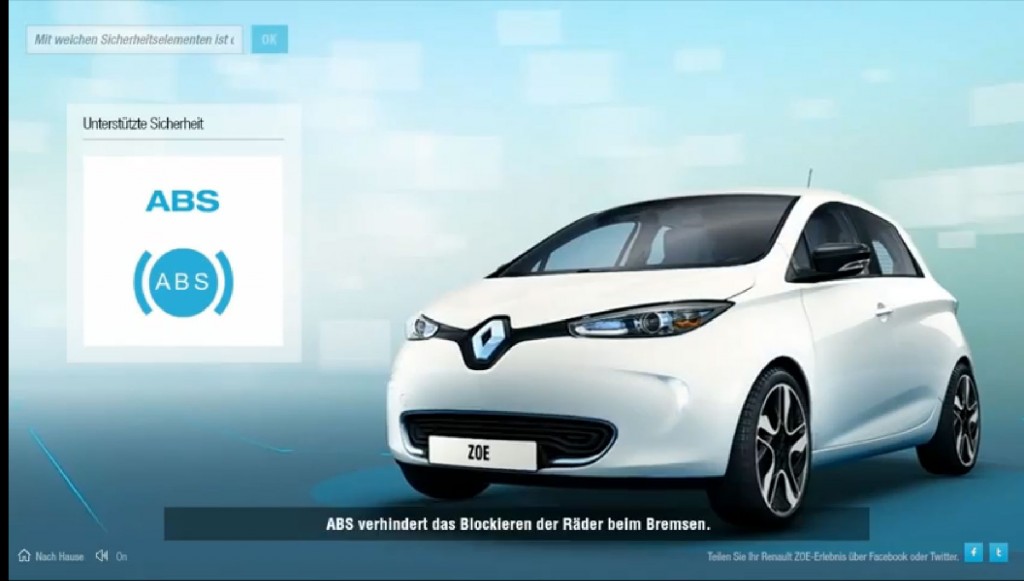 Renault Zoe - Youtube Video Renault Zoe - Youtube Video