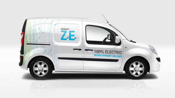 Renault Kangoo Z.E. feiert seinen ersten Geburtstag Renault Kangoo Z.E. feiert seinen ersten Geburtstag