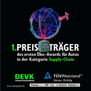 Renault gwinnt Ökoglobe 2012 Renault gwinnt Ökoglobe 2012