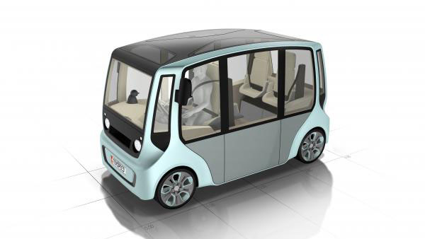 Rinspeed microMAX Stehsitzer Rinspeed microMAX Stehsitzer