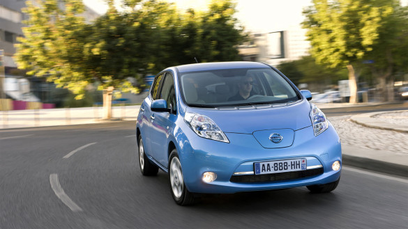 Der Nissan Leaf ist das zweitmeist verkaufte Auto in Norwegen Der Nissan Leaf ist das zweitmeist verkaufte Auto in Norwegen