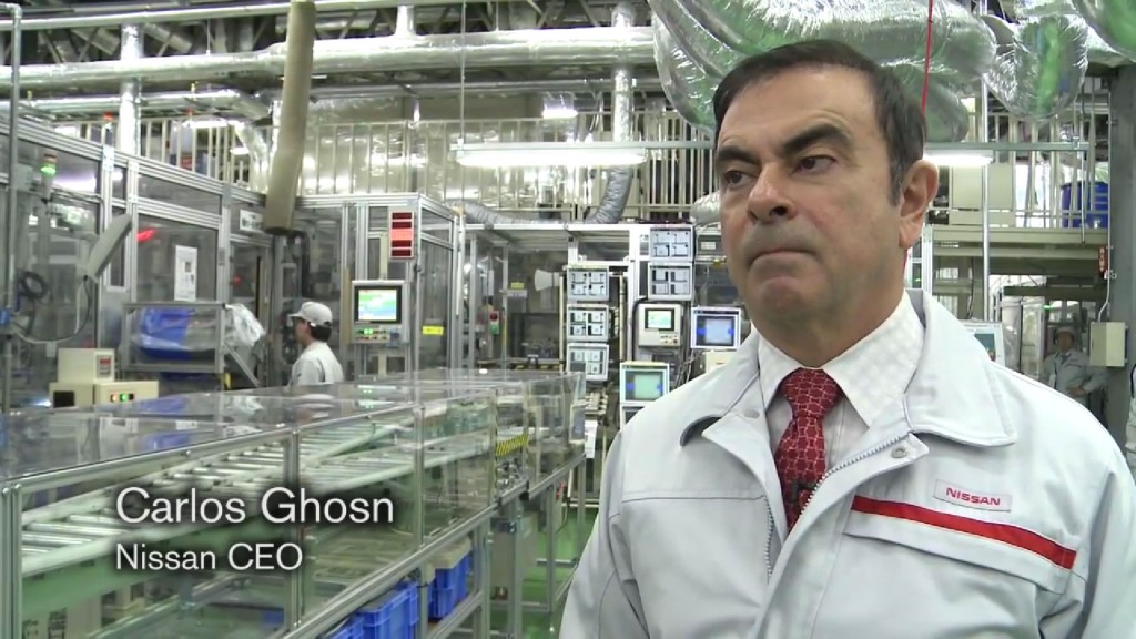 Carlos Ghosn über Batterieentwicklung Carlos Ghosn über Batterieentwicklung