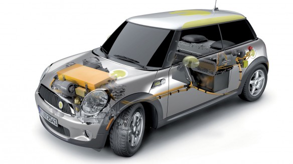 gebrauchte Batterie des BMW Mini E als Energiespeicher für Haus gebrauchte Batterie des BMW Mini E als Energiespeicher für Haus