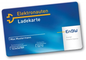 EnBW Elektronauten Ladekarte