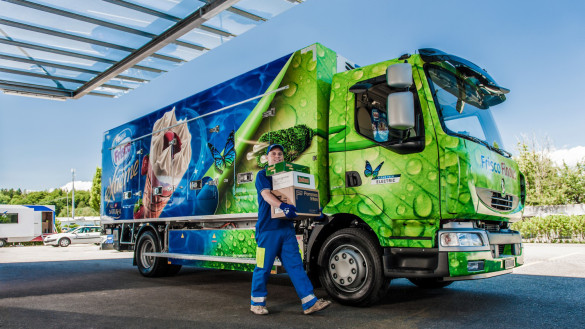 Foto zeigt Renault eTruck Foto zeigt Renault eTruck