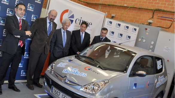Endesa zeigt schnurlose Schnellladung