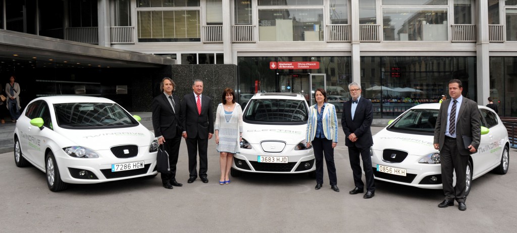 Seat Elektroauto-Test in Barcelona Seat Elektroauto-Test in Barcelona