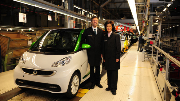 smart fortwo electric drive Produktion Hambach smart fortwo electric drive Produktion Hambach